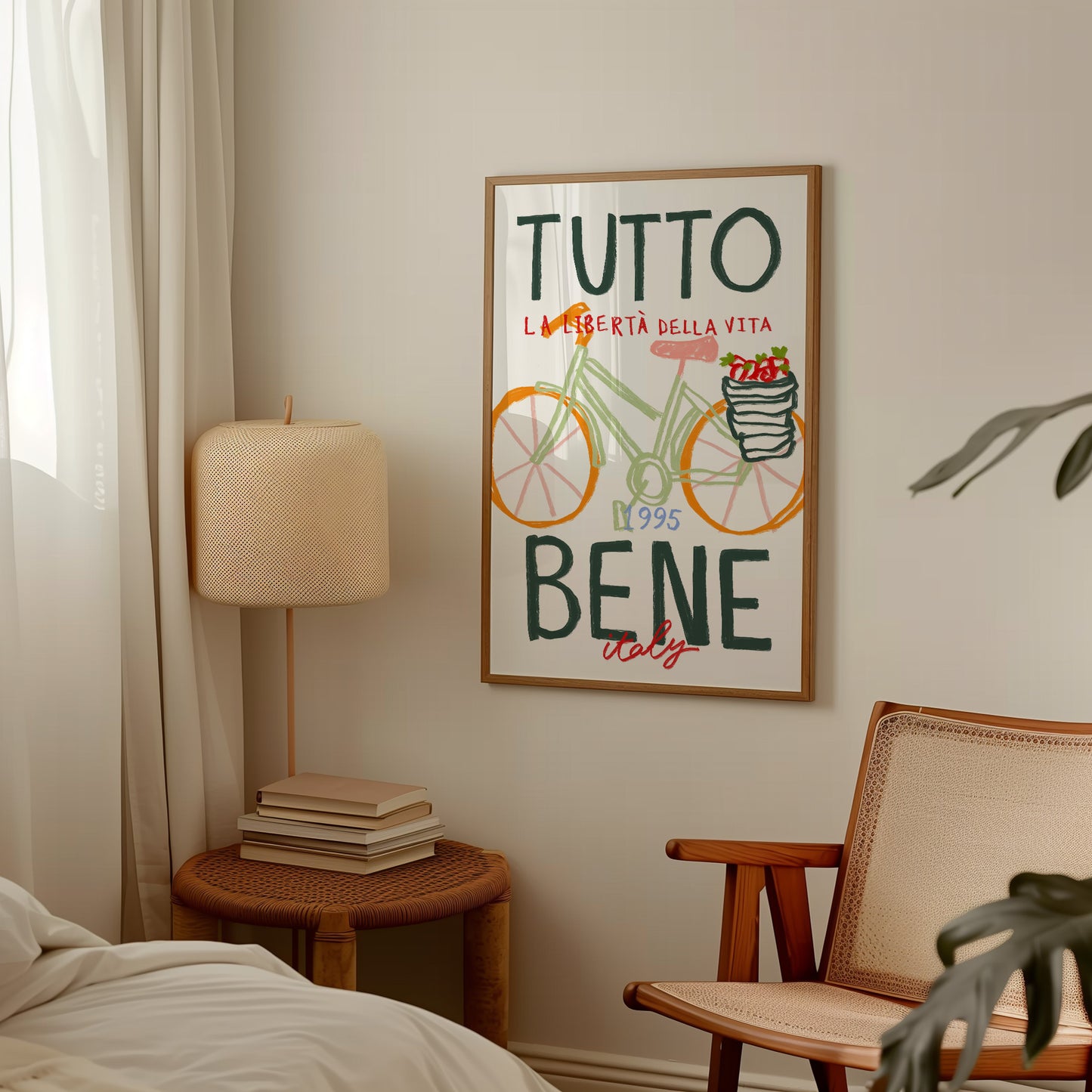 Tutto Bene | All Good Italian Poster | UNFRAMED