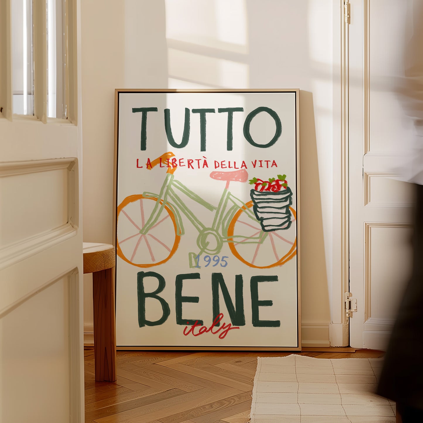 Tutto Bene | All Good Italian Poster | UNFRAMED