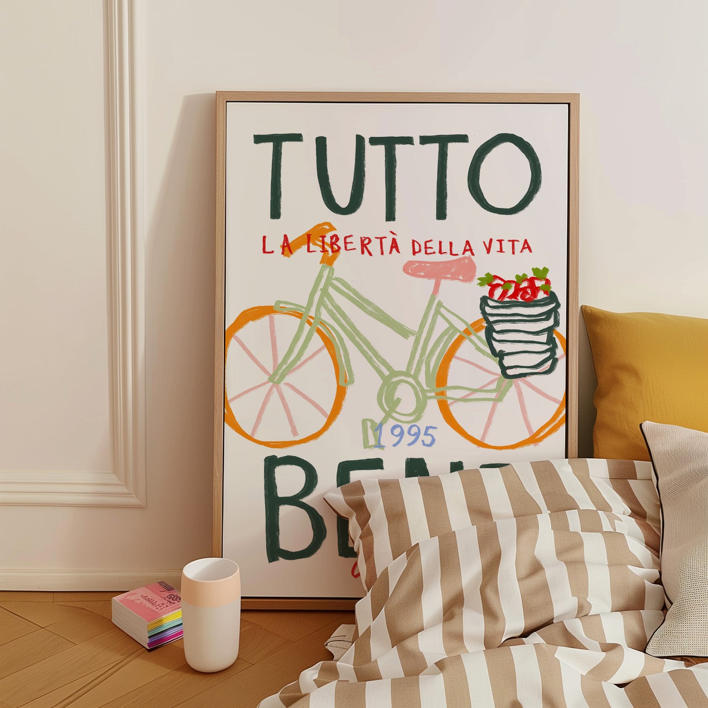 Tutto Bene | All Good Italian Poster | UNFRAMED