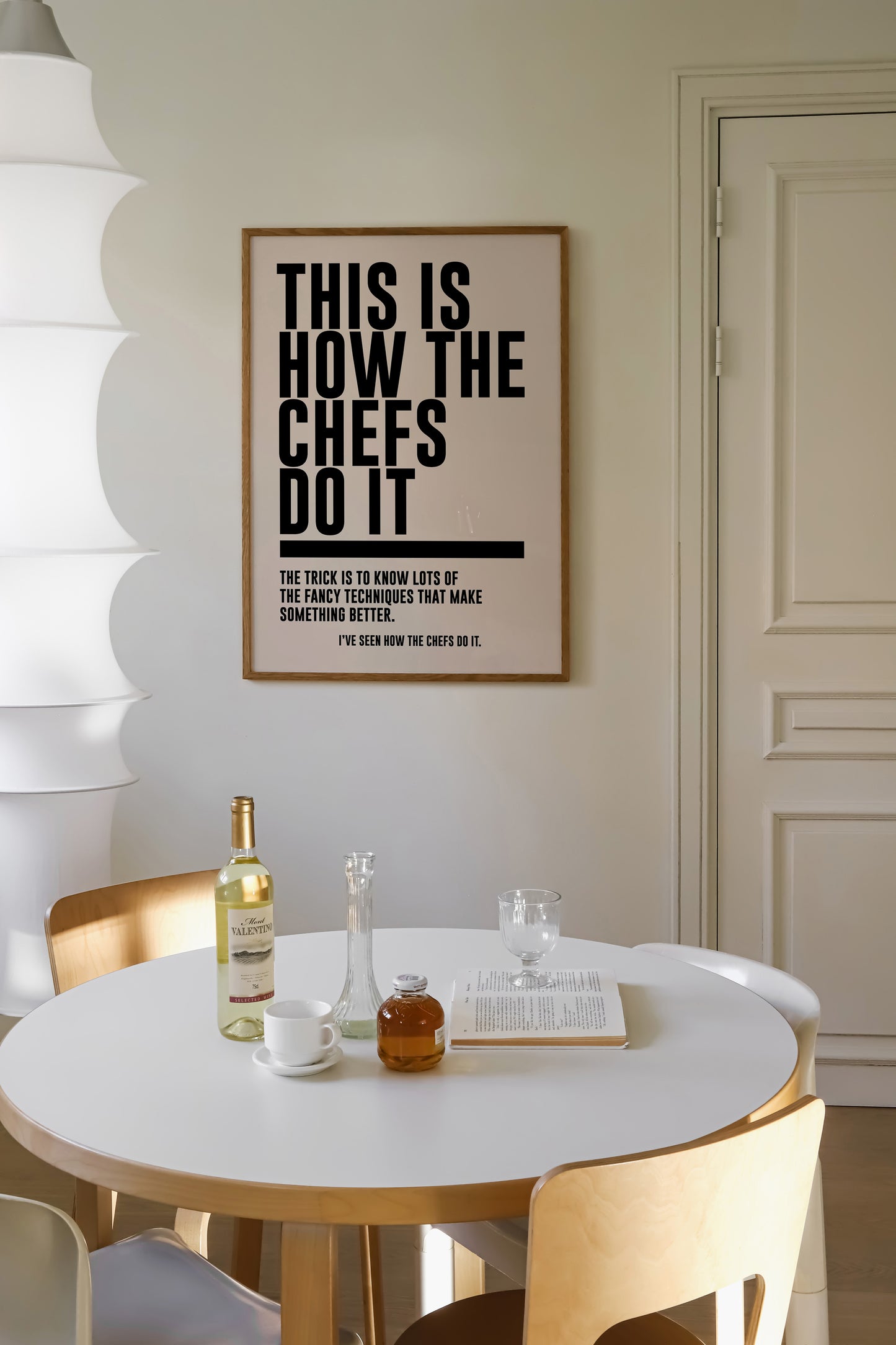 This Is How The Chefs Do It | Kitchen Print | UNFRAMED