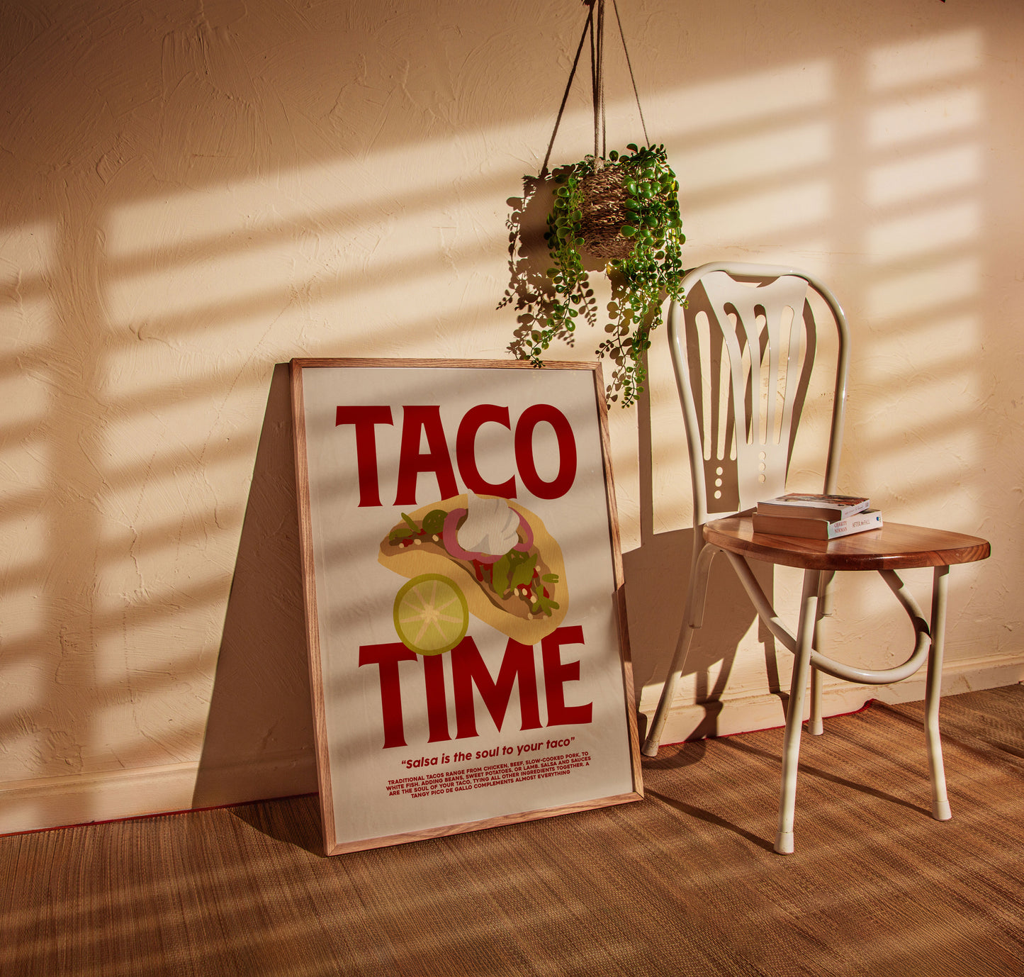 Taco Time | Food Poster | UNFRAMED