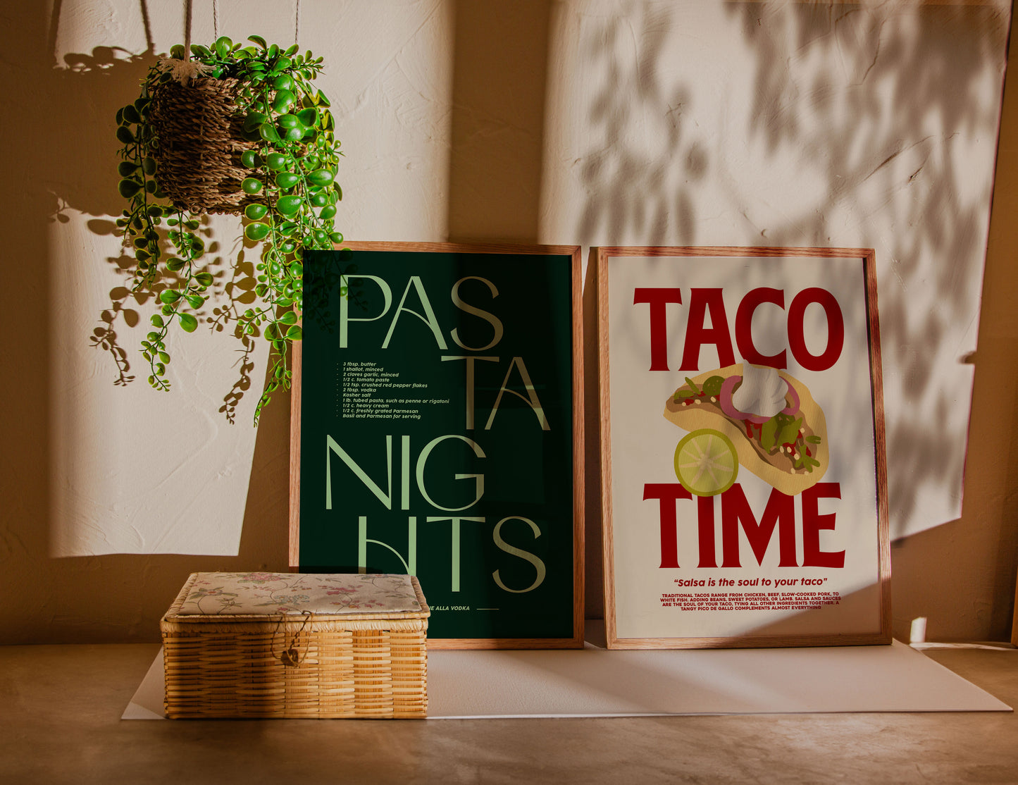 Taco Time | Food Poster | UNFRAMED