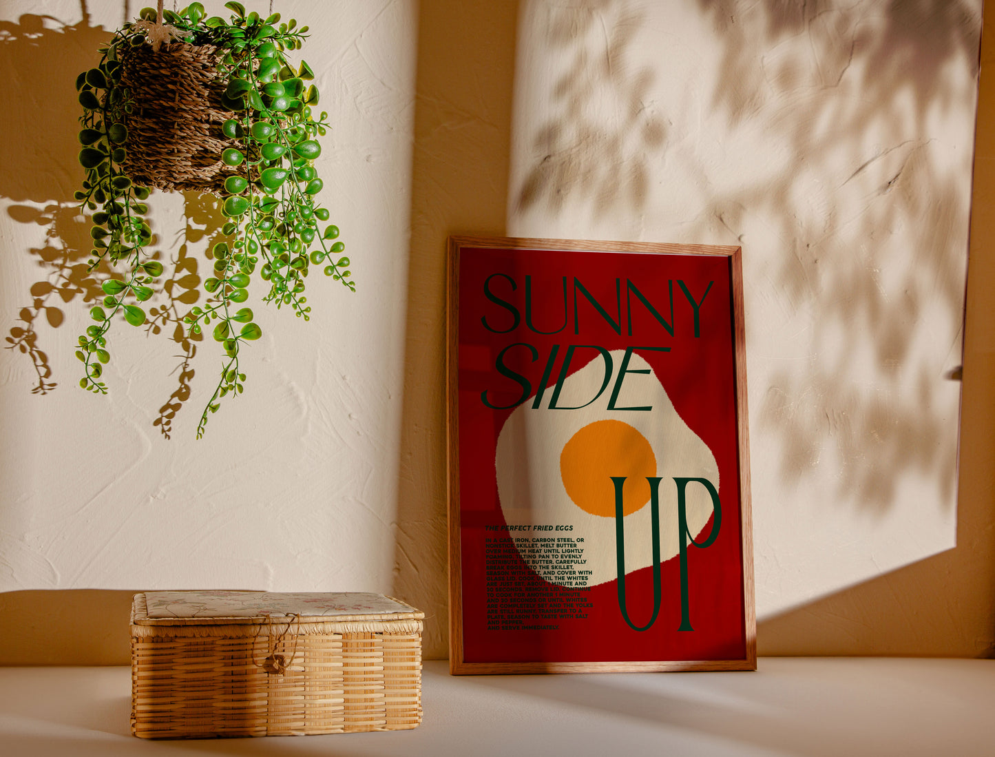 Sunny Side Up | Food Poster | UNFRAMED