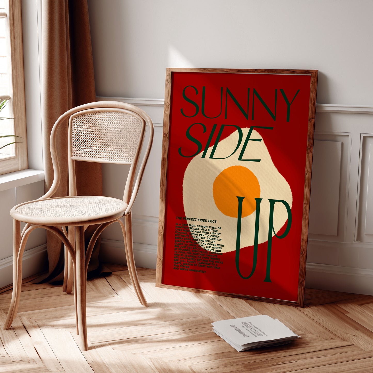 Sunny Side Up | Food Poster | UNFRAMED