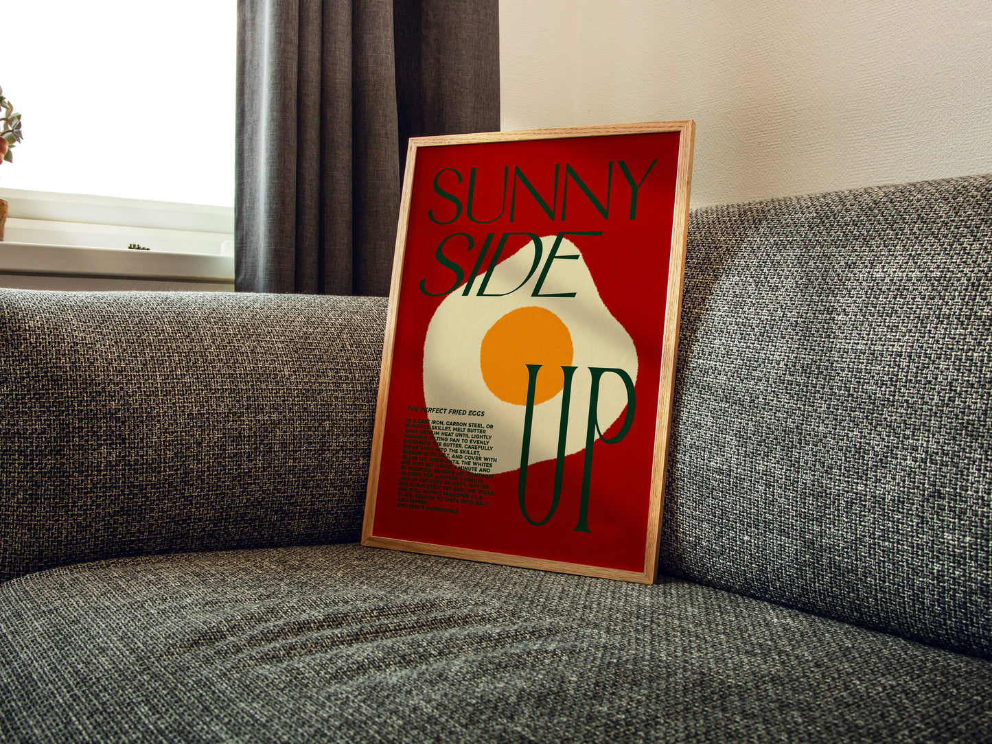 Sunny Side Up | Food Poster | UNFRAMED