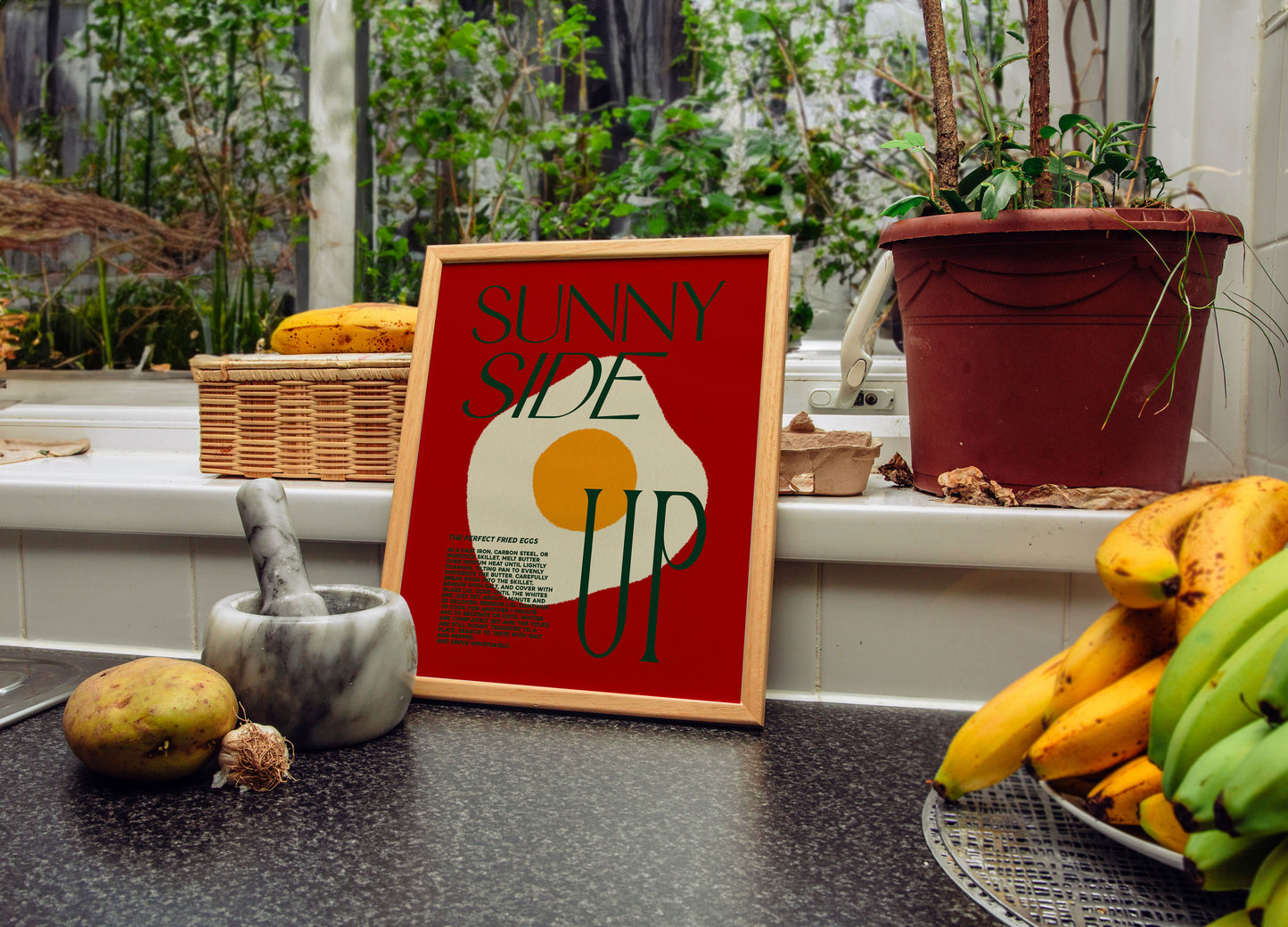 Sunny Side Up | Food Poster | UNFRAMED