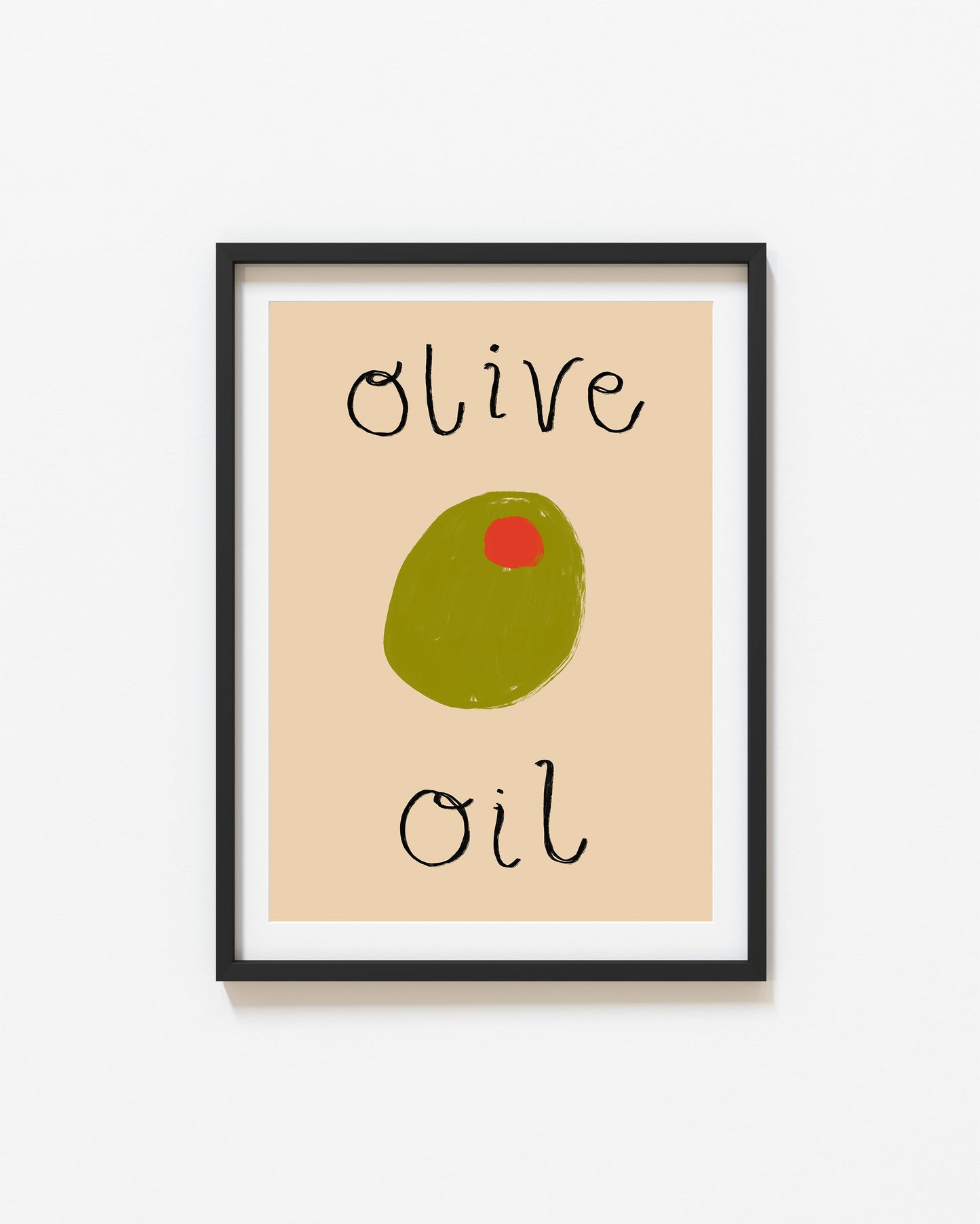 Olive Oil | Kitchen Print | UNFRAMED