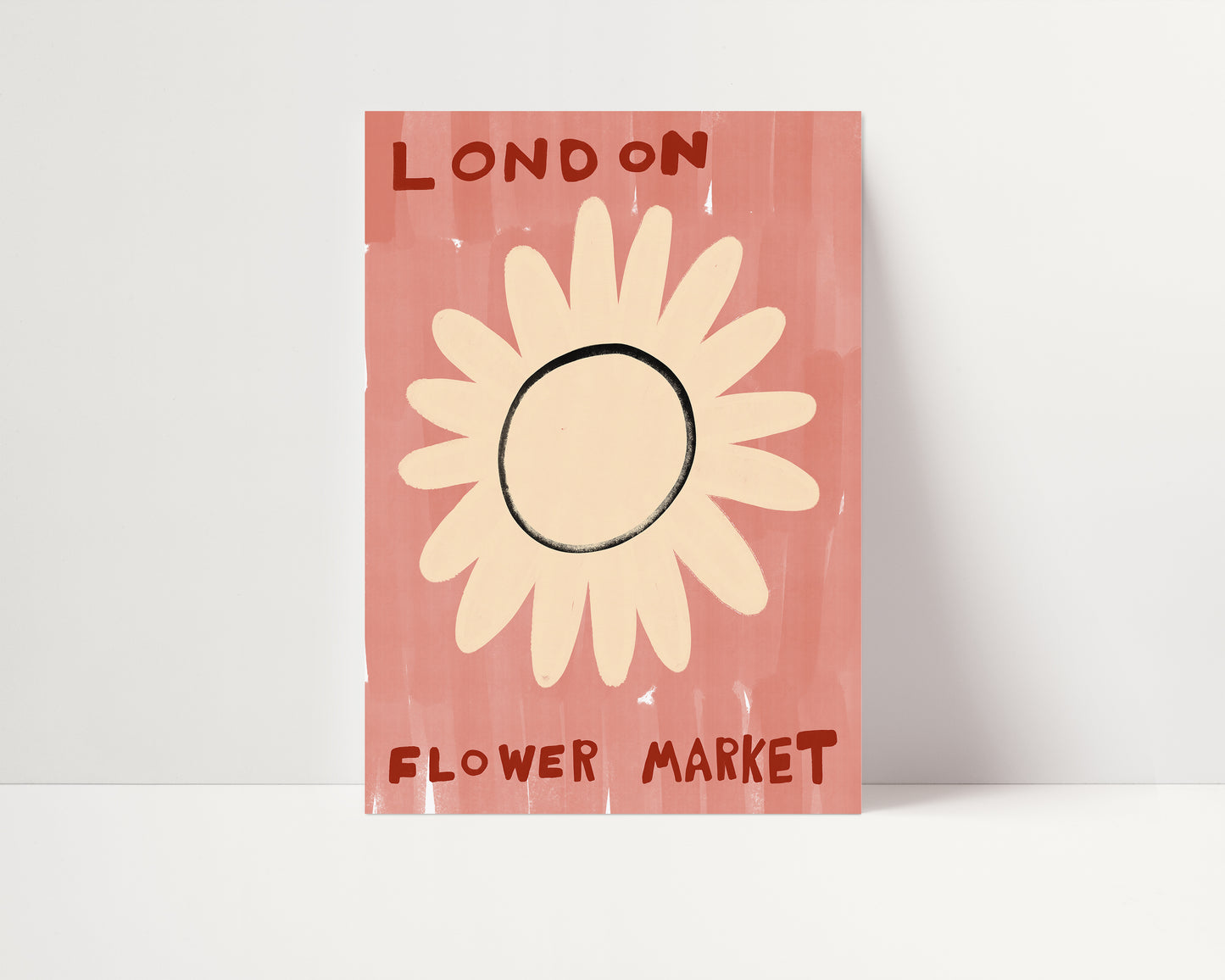 London Flower Market | Floral Print | UNFRAMED