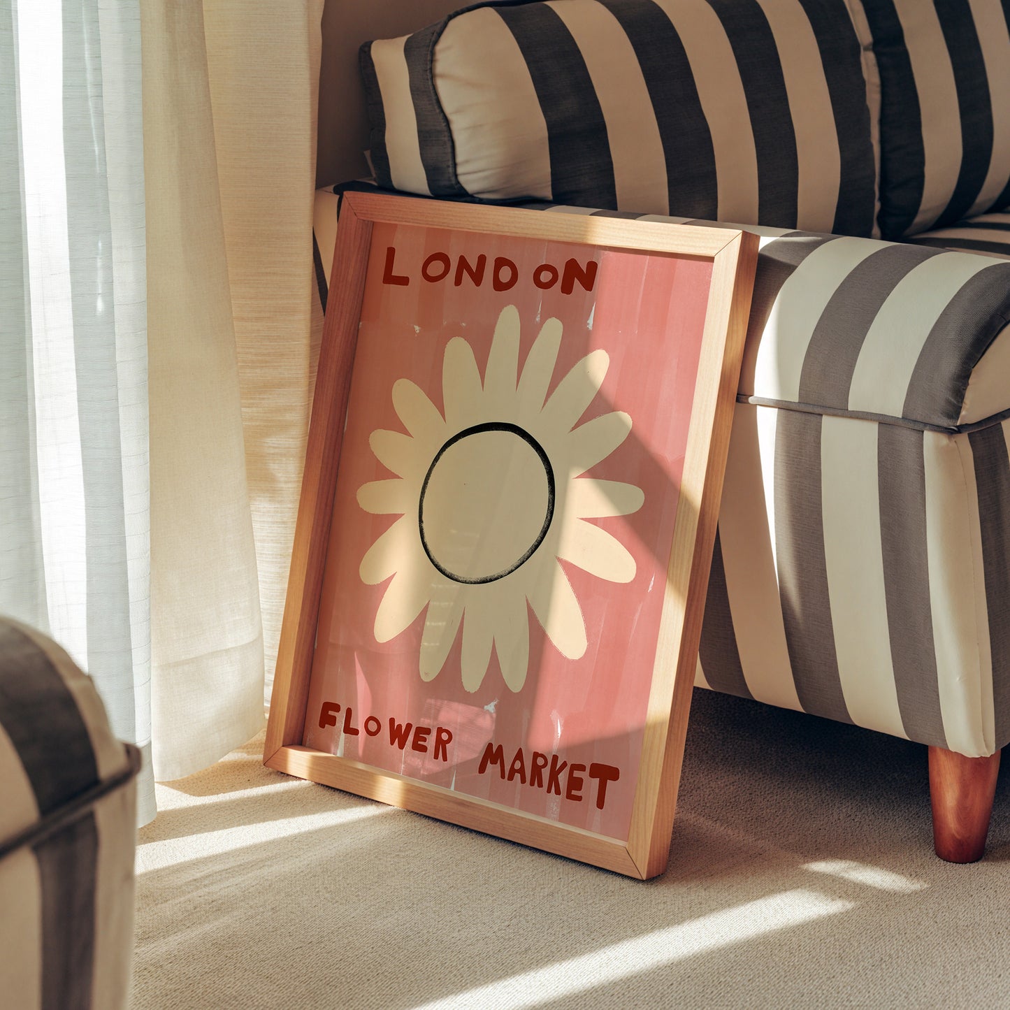 London Flower Market | Floral Print | UNFRAMED