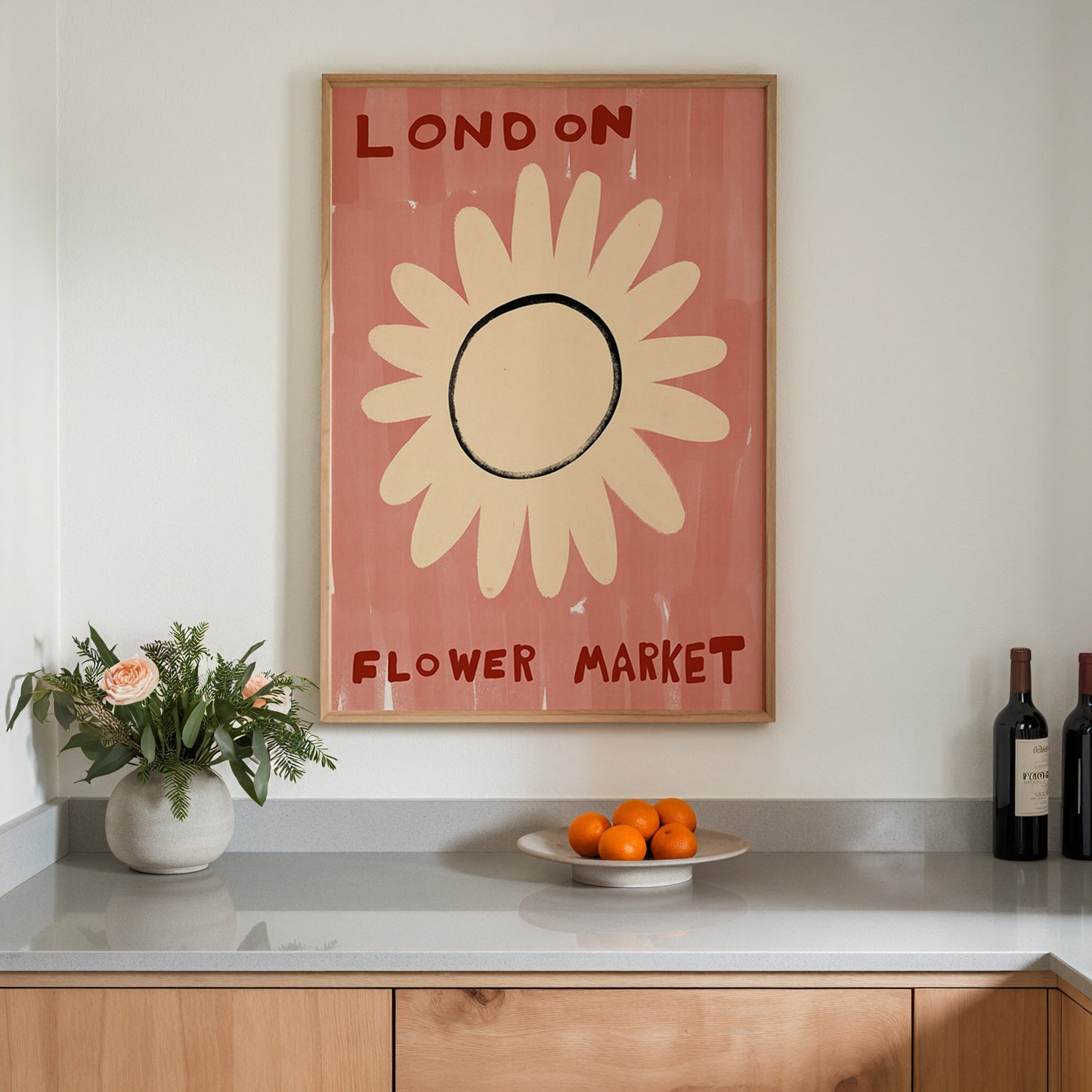 London Flower Market | Floral Print | UNFRAMED