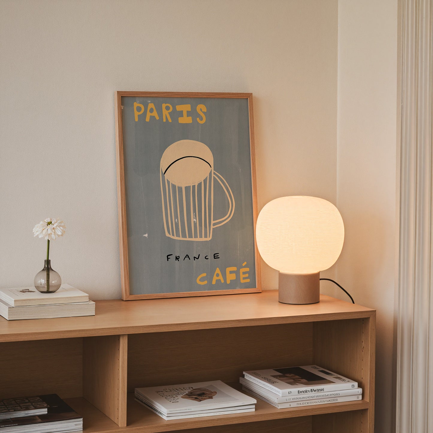 Paris Cafe | Coffee Print | UNFRAMED