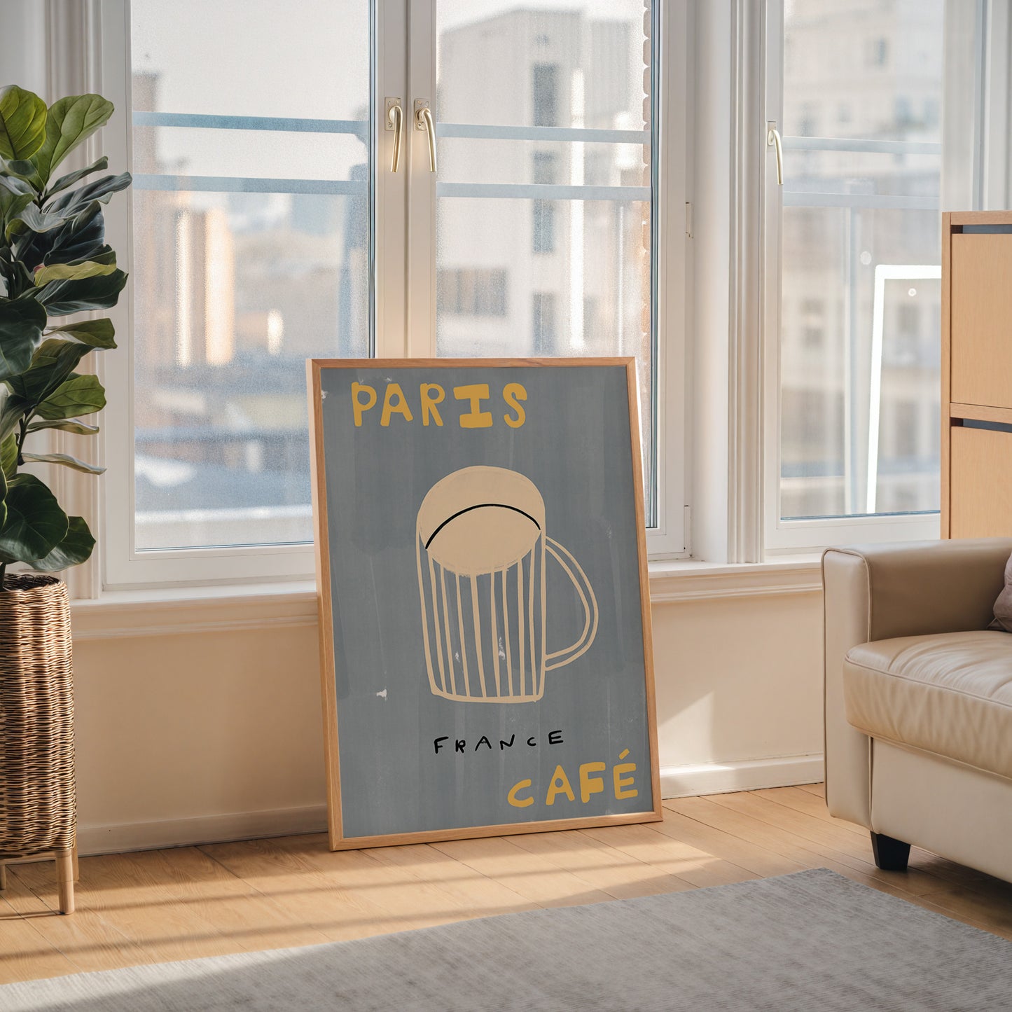 Paris Cafe | Coffee Print | UNFRAMED