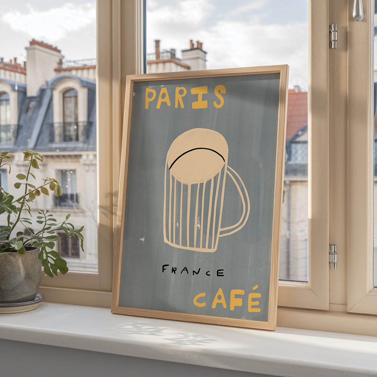 Paris Cafe | Coffee Print | UNFRAMED