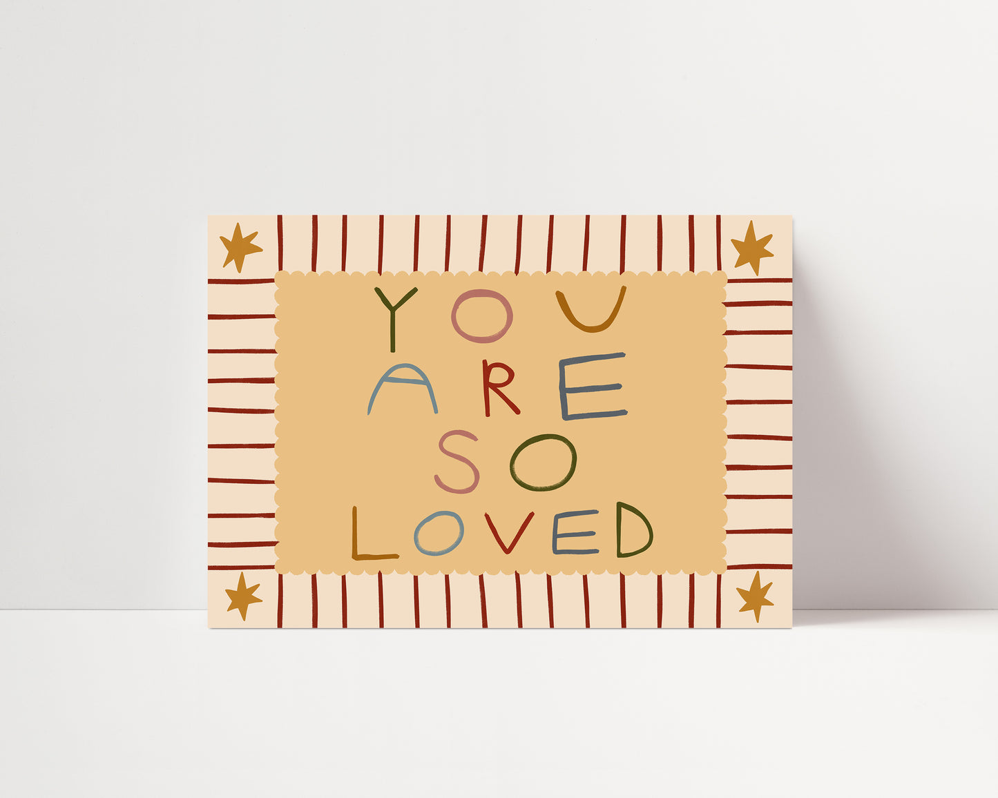 You Are So Loved | 30x40cm | STUDIO SECOND
