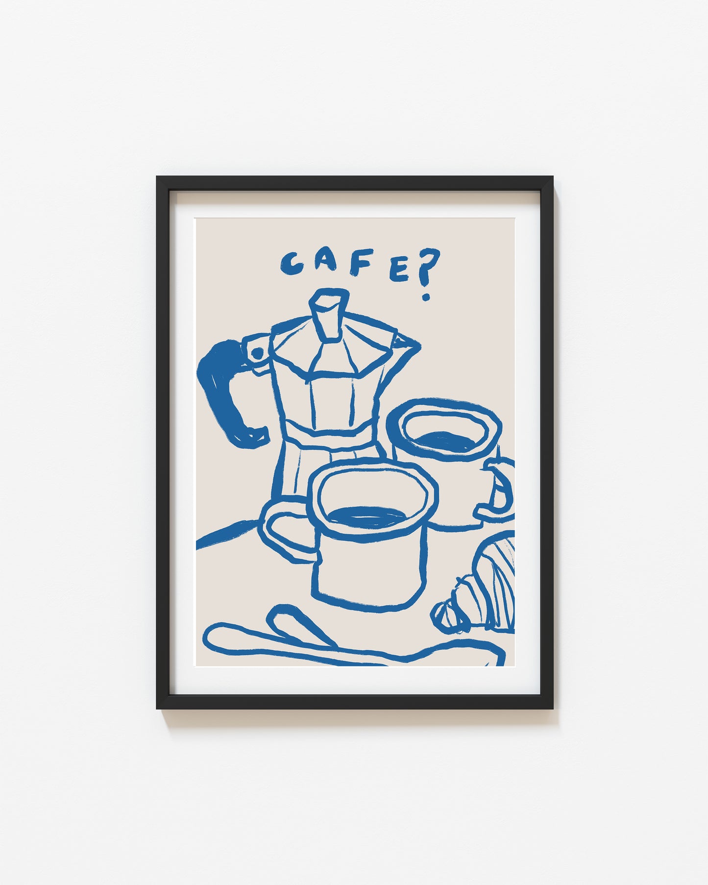 Morning Cafe | Set of 3 | UNFRAMED