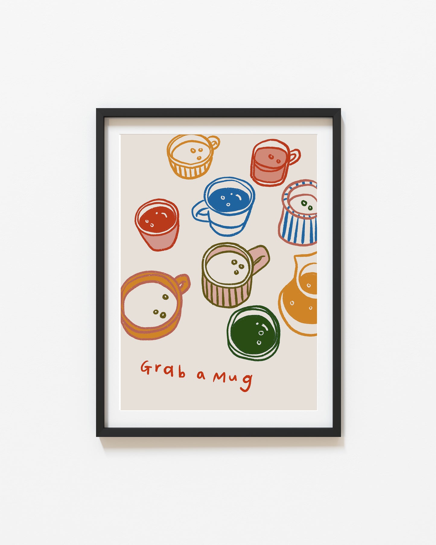 Morning Cafe | Set of 3 | UNFRAMED