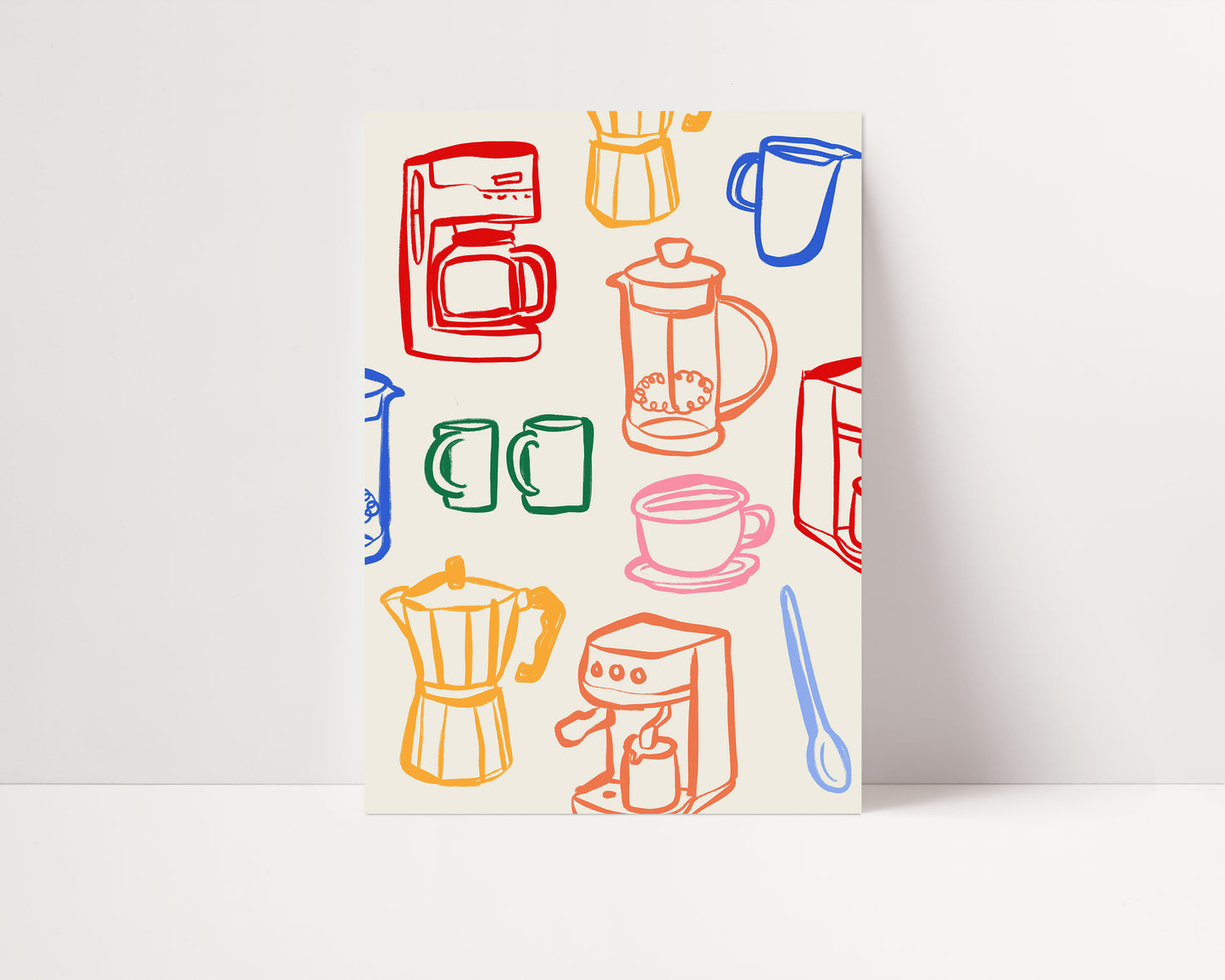 Coffee Makers | Coffee Poster | UNFRAMED