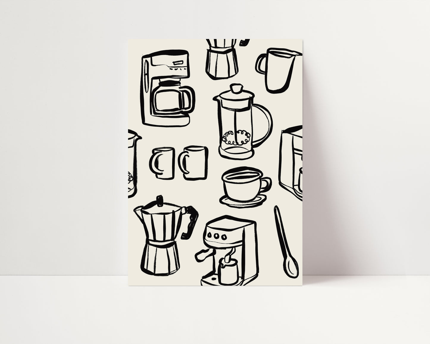 Coffee Makers | Coffee Poster | UNFRAMED