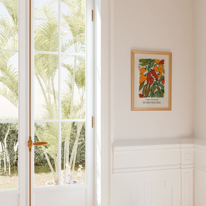 Chili Peppers | Chilies Print | UNFRAMED