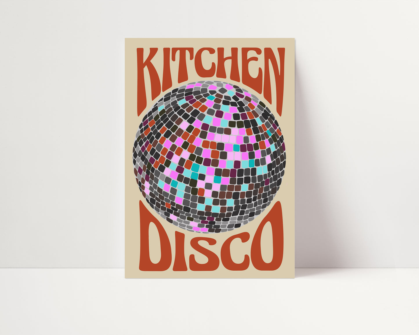 Murder On The Dance Floor | Disco Ball Poster | UNFRAMED