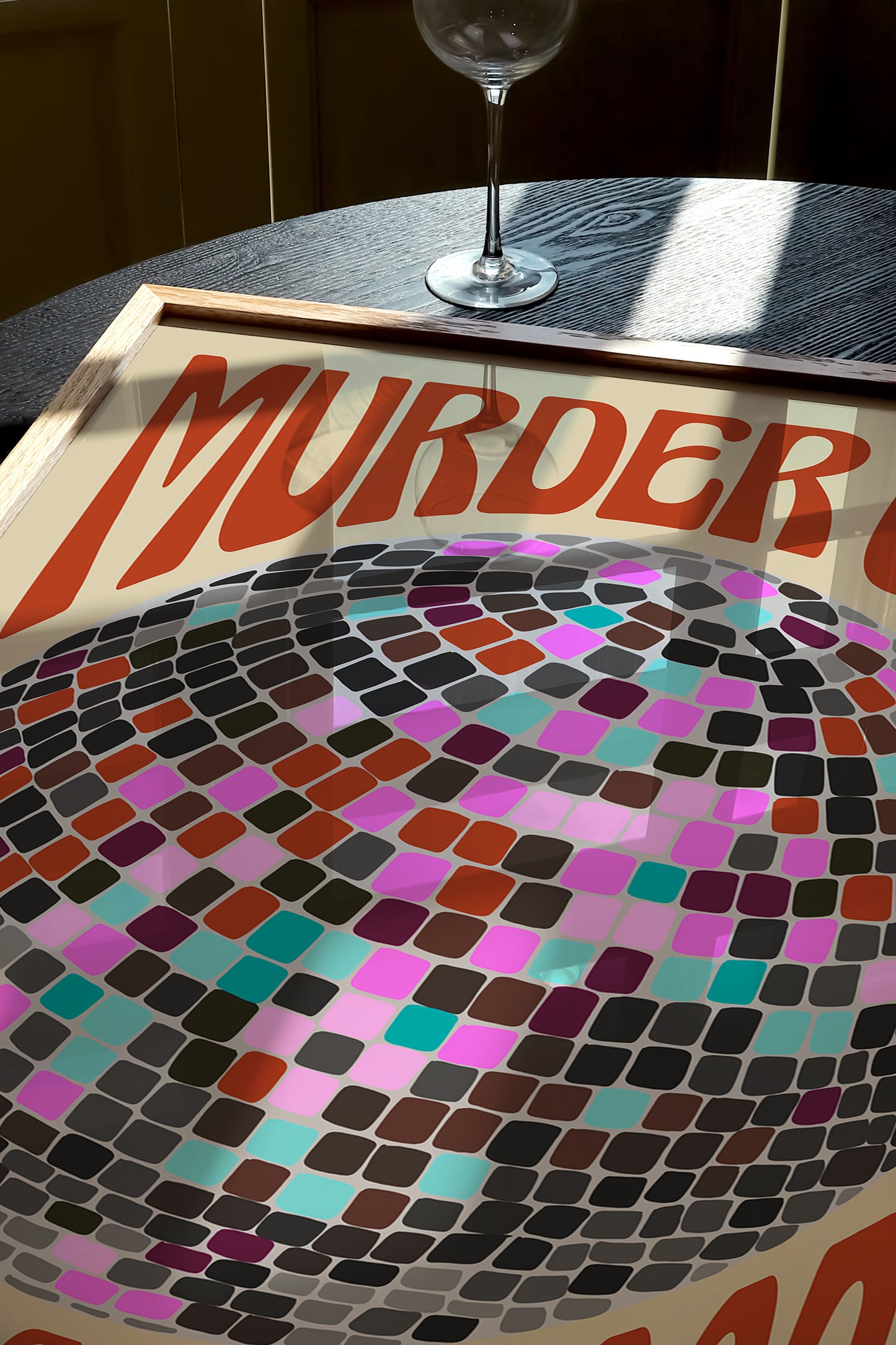 Murder On The Dance Floor | Disco Ball Poster | UNFRAMED