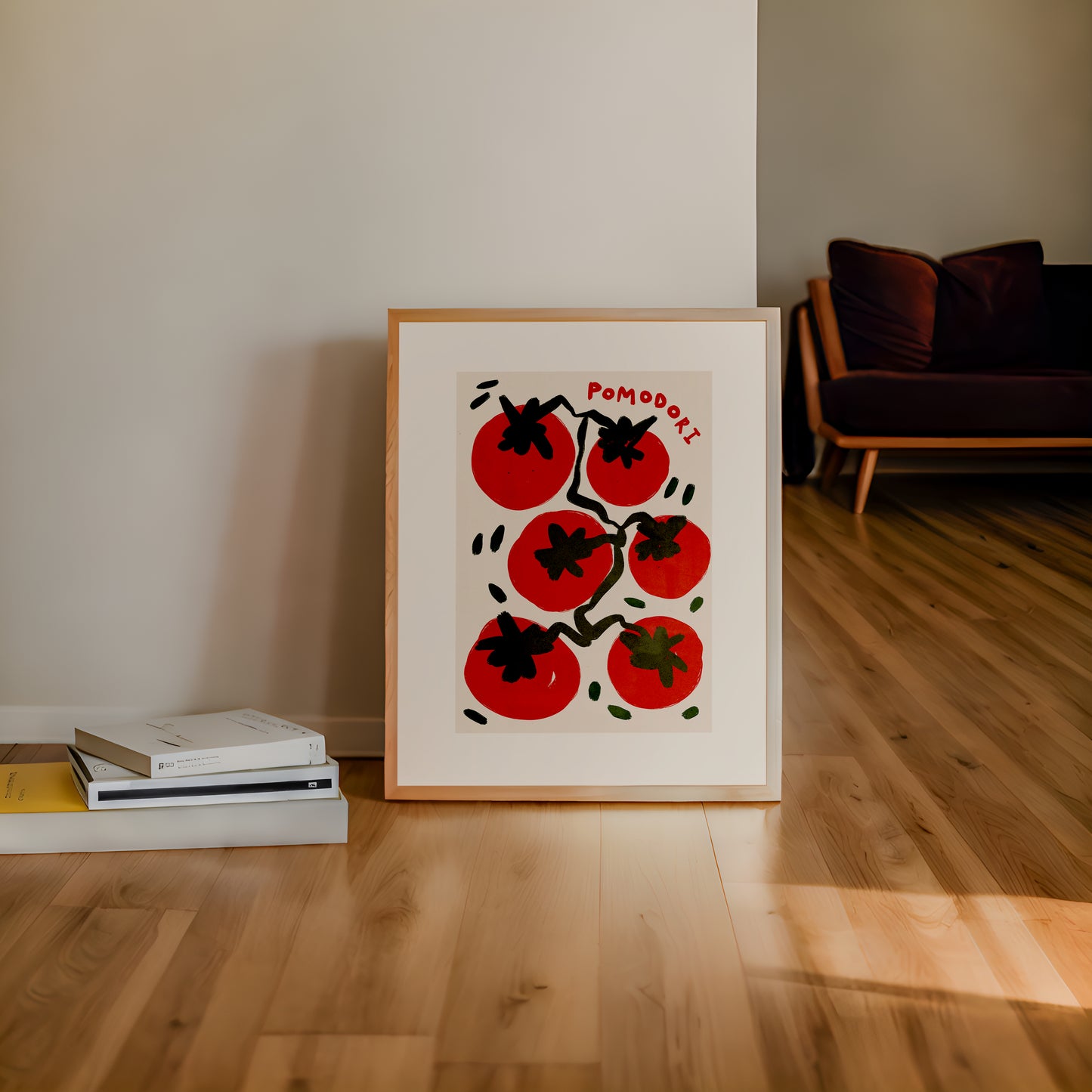 Pomodori | Italian Tomatoes Print | UNFRAMED