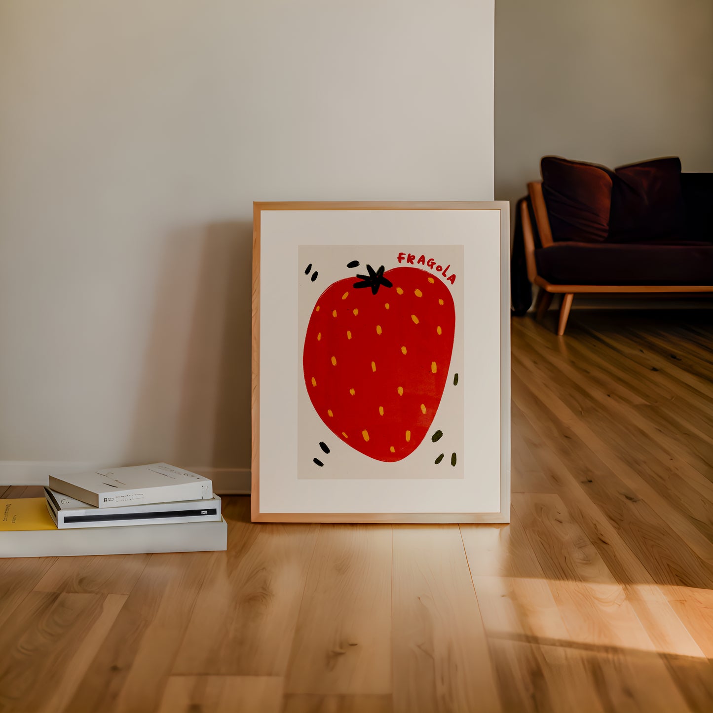 Fragola | Italian Strawberry Print | UNFRAMED