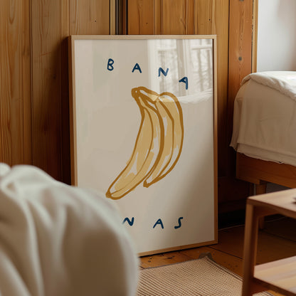 Bananas | Fruit Print | UNFRAMED