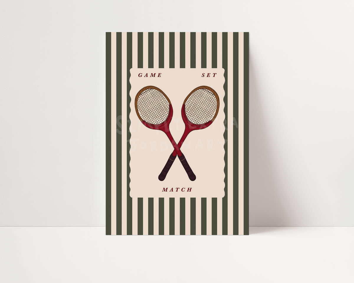 Game Set Match | A3 | STUDIO SECOND