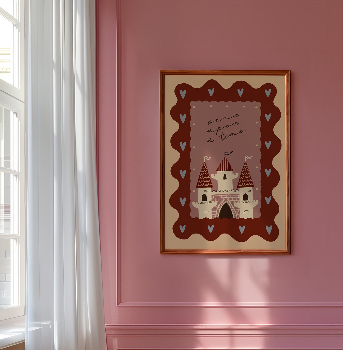 Once Upon A Time | Nursery Print | UNFRAMED