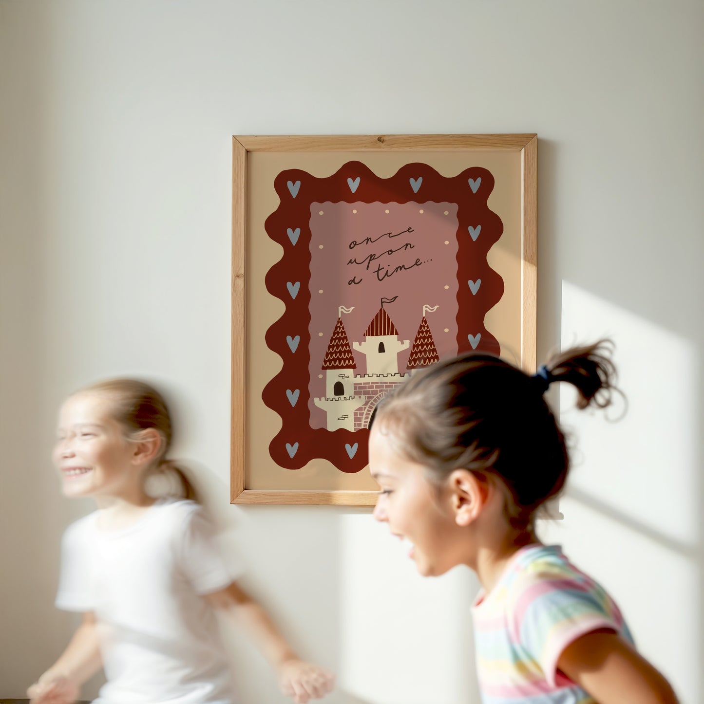 Once Upon A Time | Nursery Print | UNFRAMED