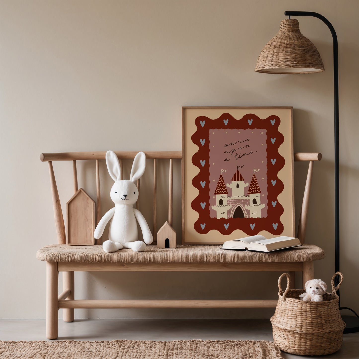 Once Upon A Time | Nursery Print | UNFRAMED
