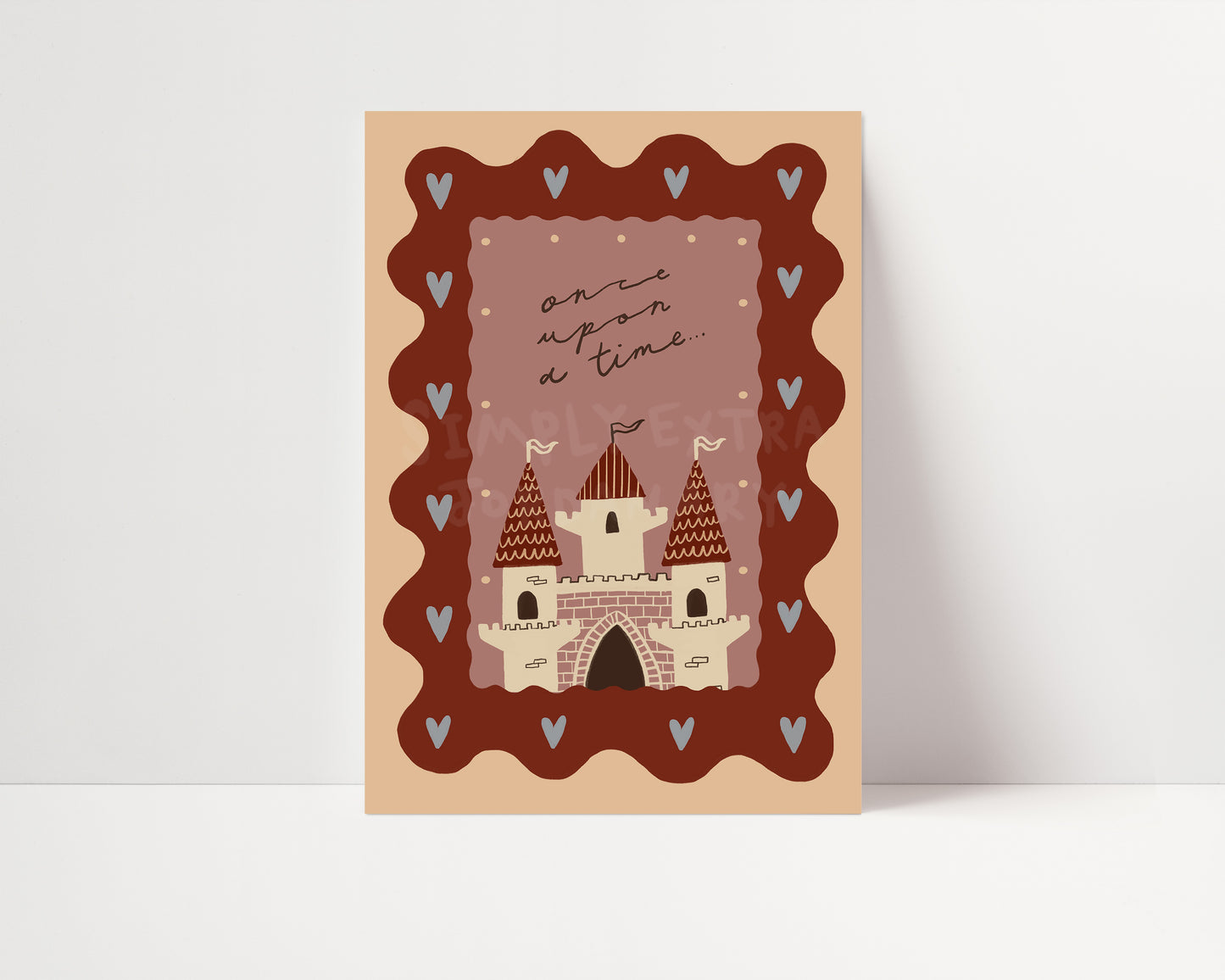 Once Upon A Time | Nursery Print | UNFRAMED