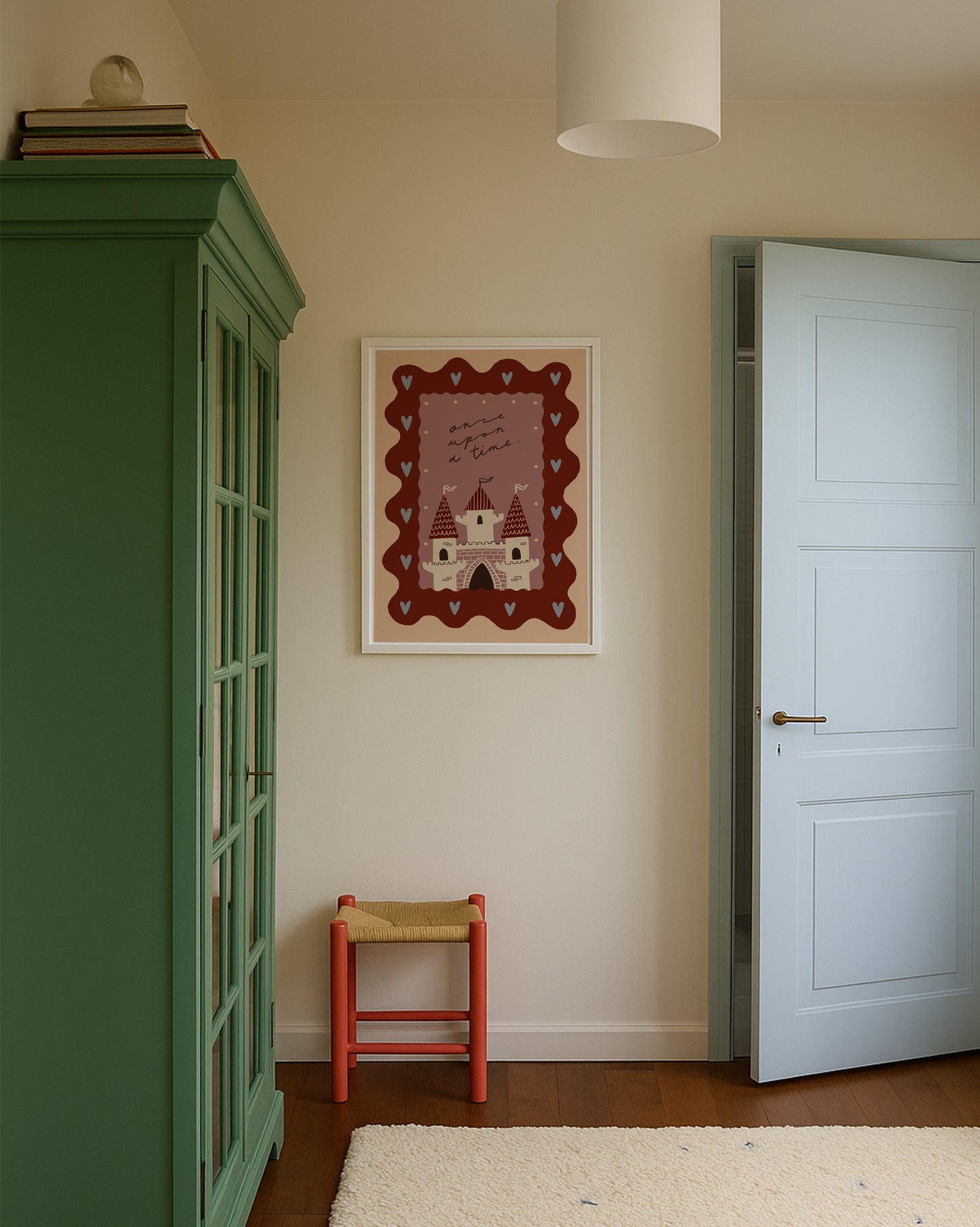 Once Upon A Time | Nursery Print | UNFRAMED