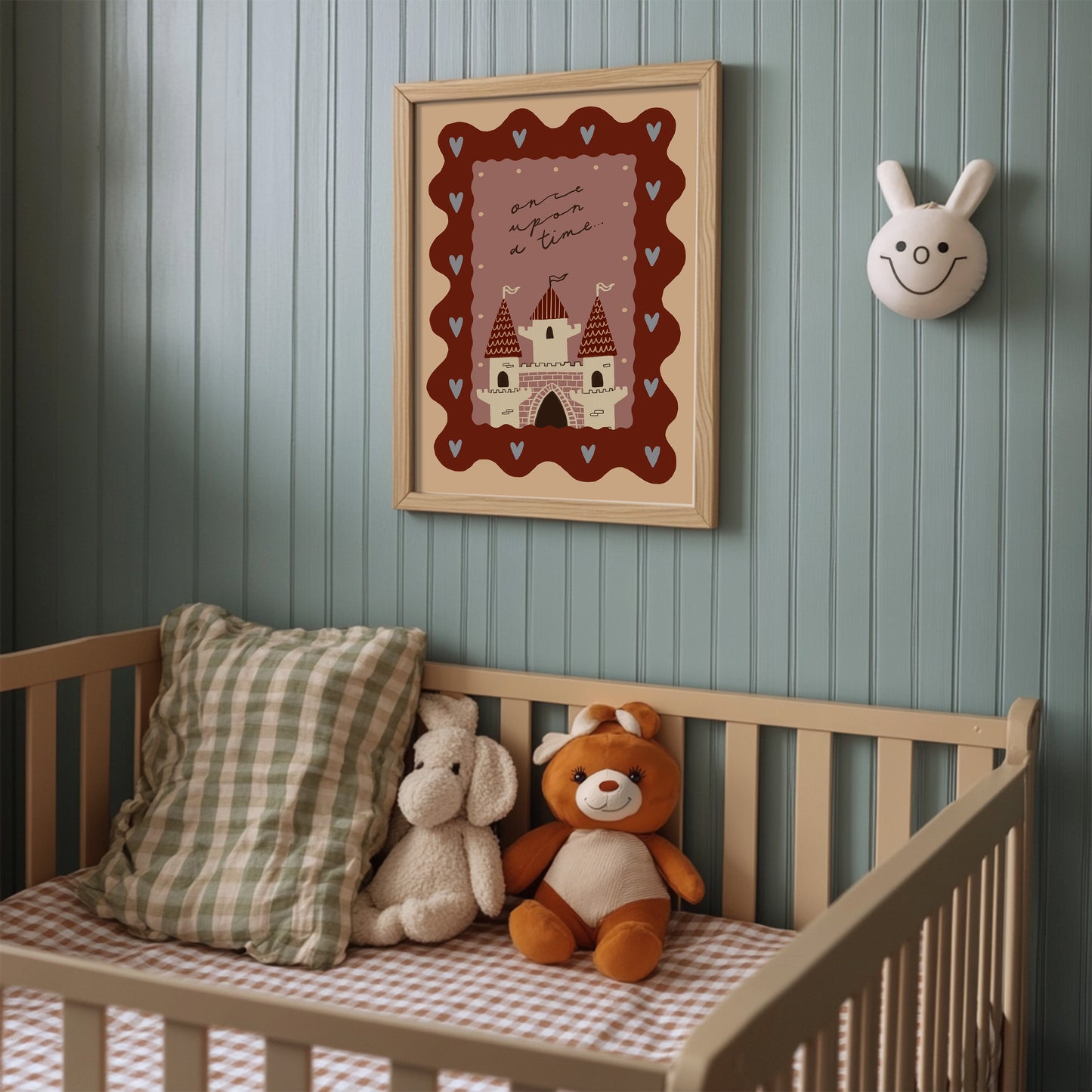 Once Upon A Time | Nursery Print | UNFRAMED
