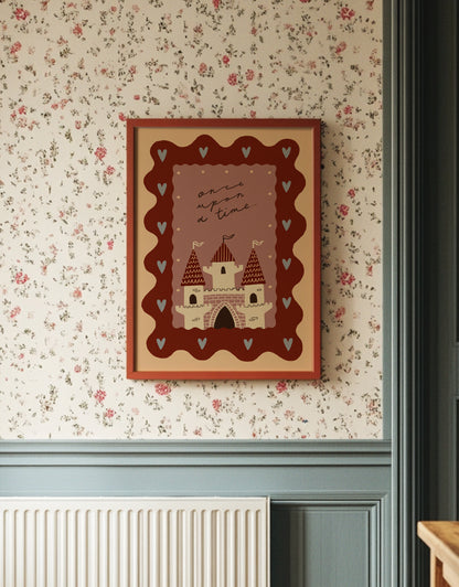 Once Upon A Time | Nursery Print | UNFRAMED