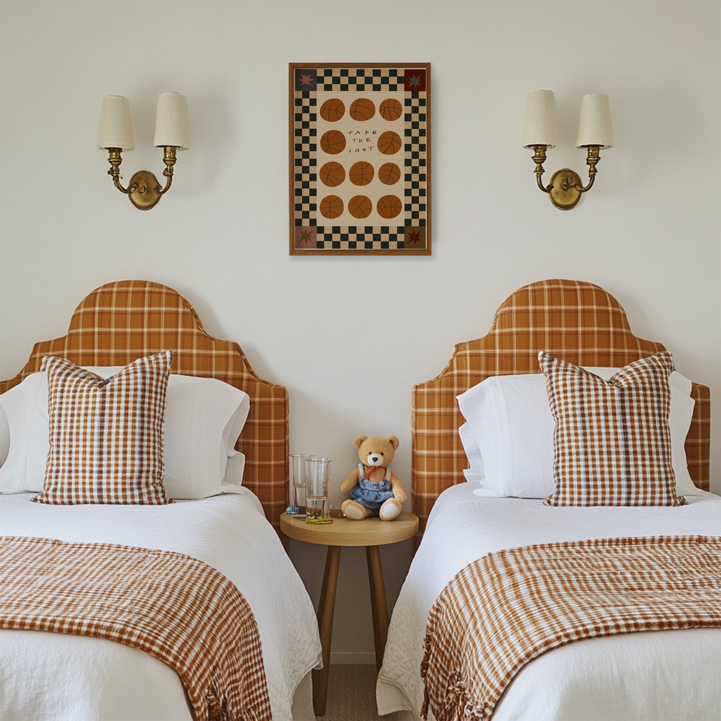 Take The Shot | Basketball Print | UNFRAMED