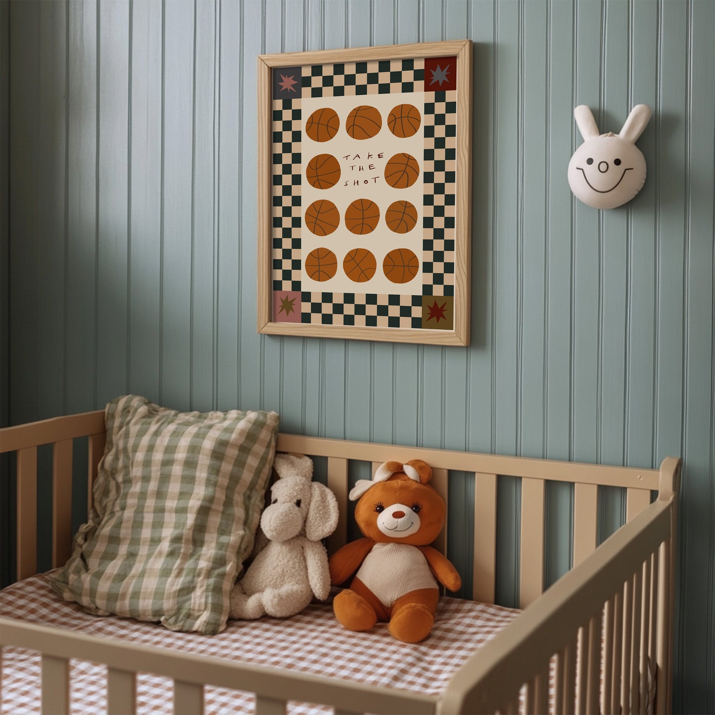 Take The Shot | Basketball Print | UNFRAMED