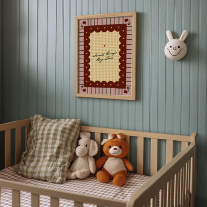 Small Things Big Love | Nursery Print | UNFRAMED