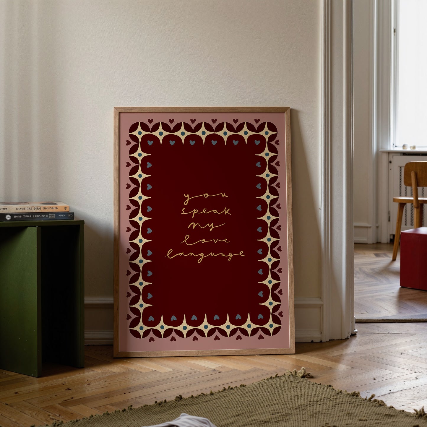 You Speak My Love Language | Loving Print | UNFRAMED