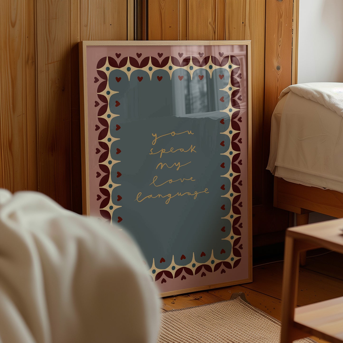 You Speak My Love Language | Loving Print | UNFRAMED