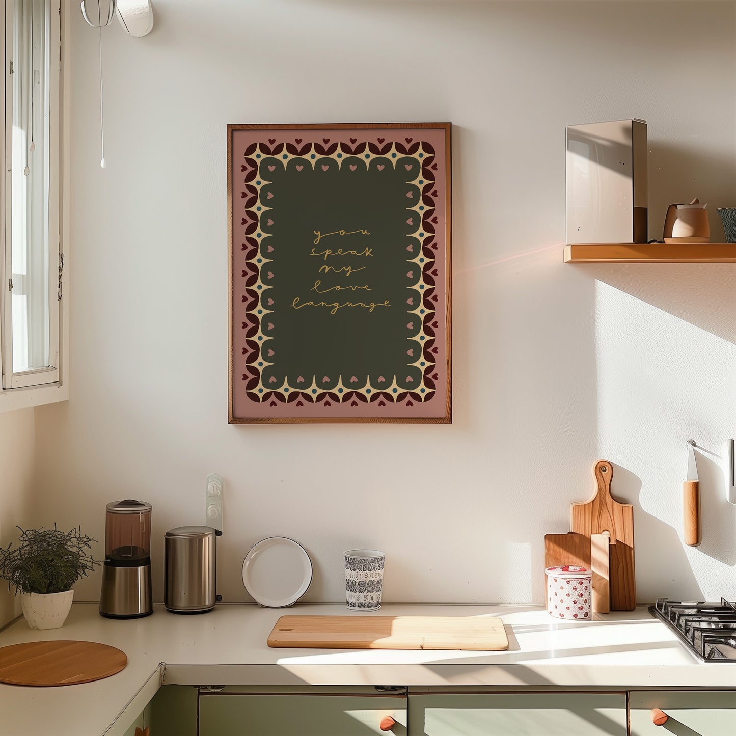 You Speak My Love Language | Loving Print | UNFRAMED