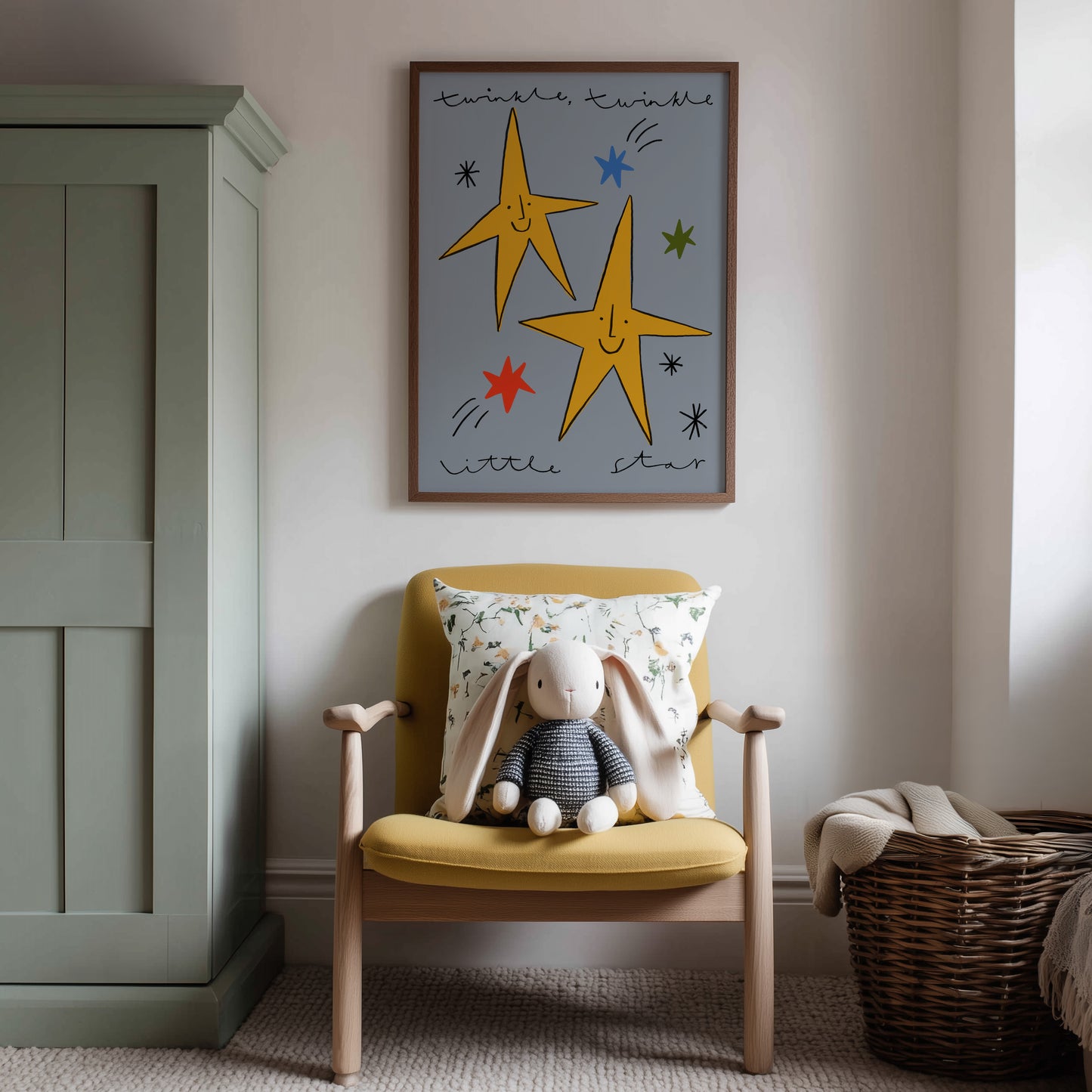 Twinkle Twinkle Little Star | Nursery Print | UNFRAMED