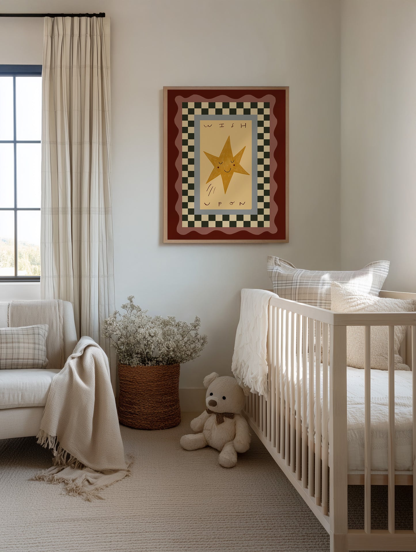 Wish Upon | Nursery Print | UNFRAMED