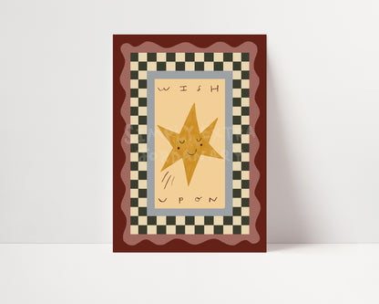 Wish Upon | Nursery Print | UNFRAMED