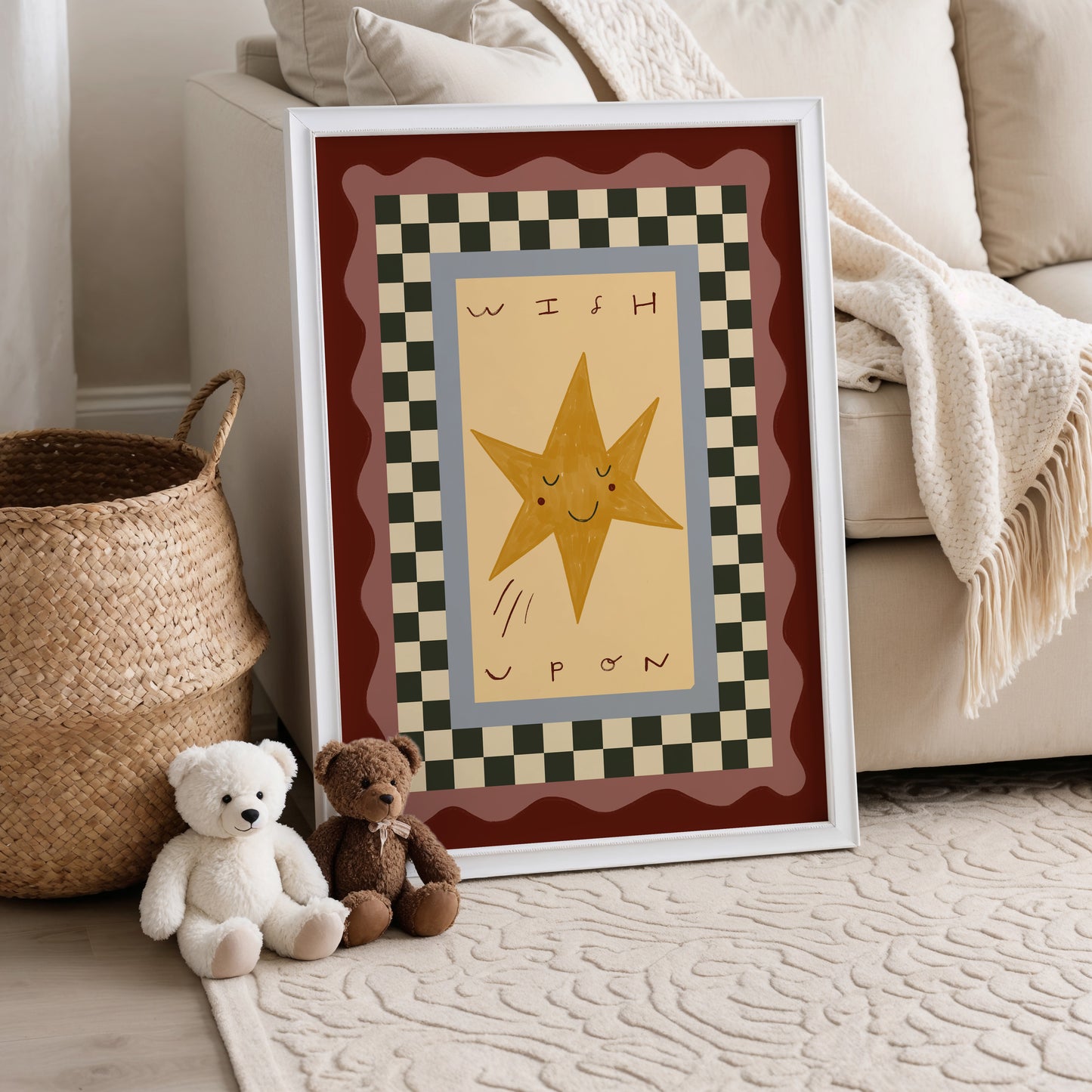Wish Upon | Nursery Print | UNFRAMED