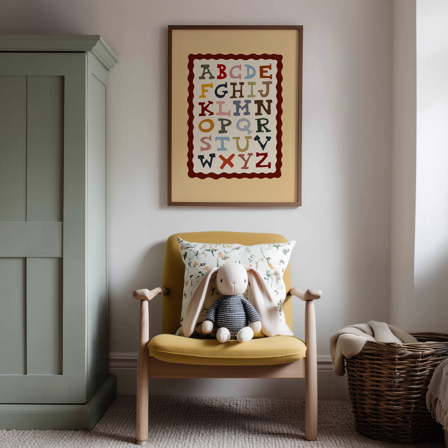 Wild West Alphabet | Educational Print | UNFRAMED