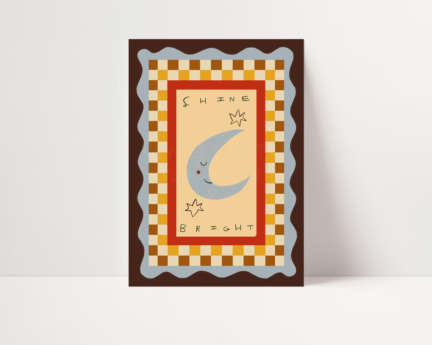 Shine Bright | Nursery Print | UNFRAMED