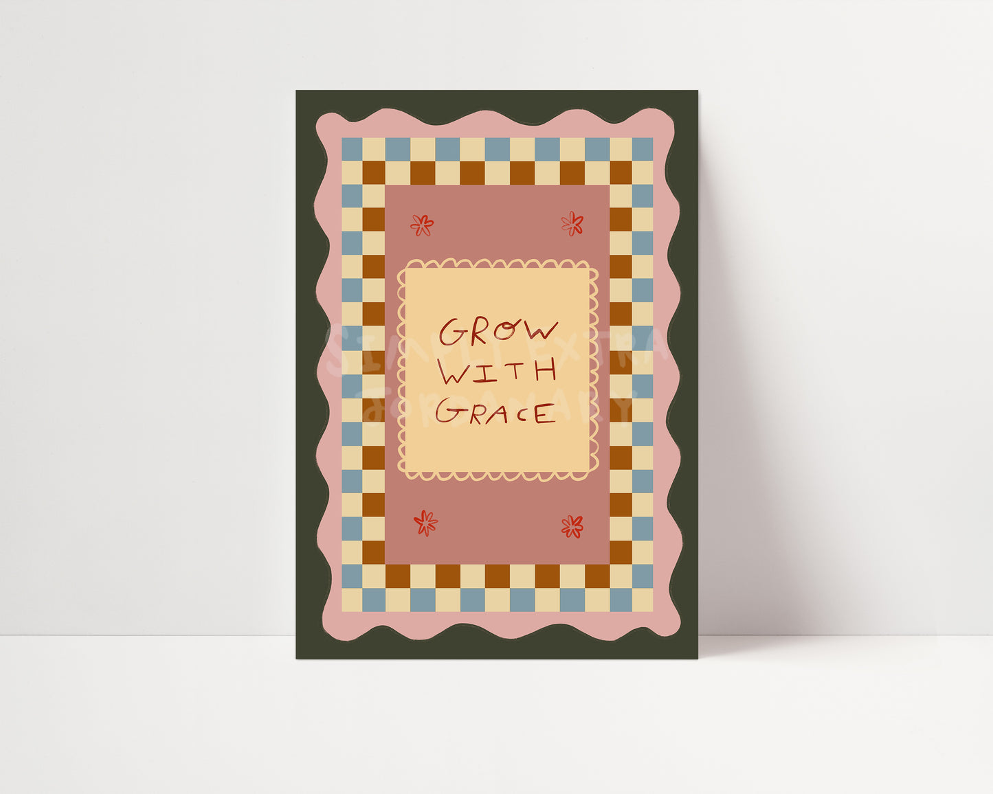 Grow With Grace | Nursery Print | UNFRAMED