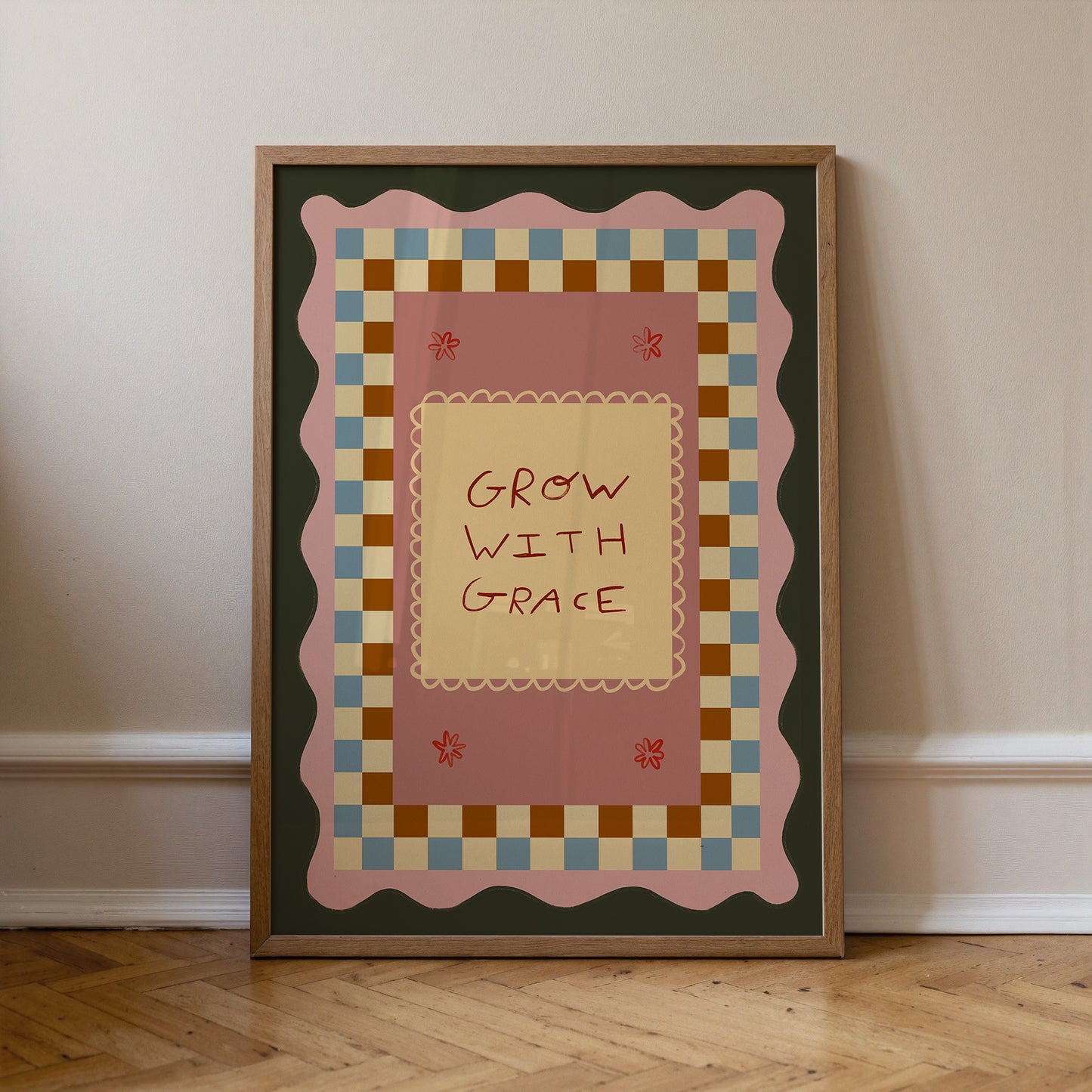 Grow With Grace | Nursery Print | UNFRAMED